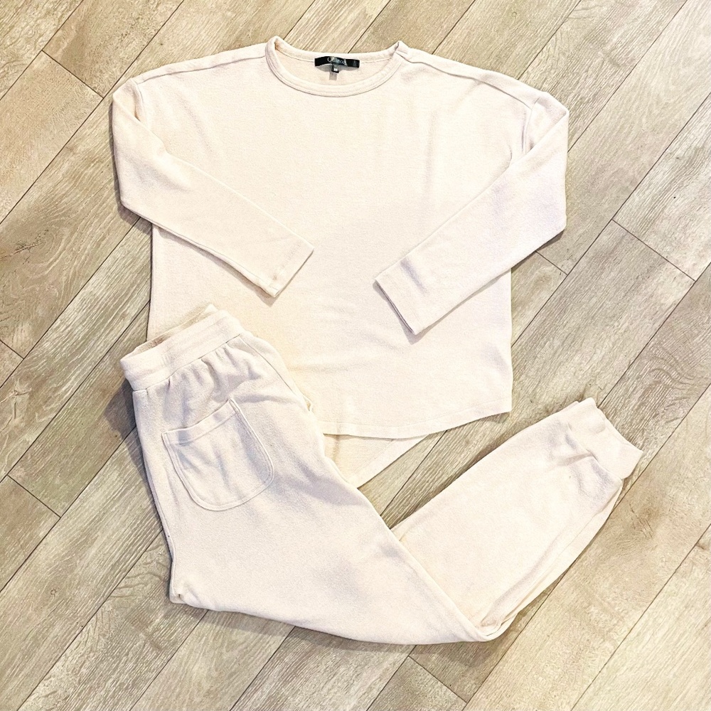 Quince brushed cotton lounge set